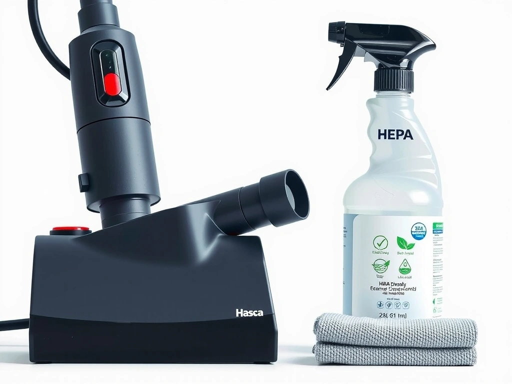 Detailní pohled na čistící prostředky a techniku