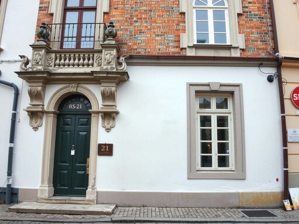Průčelí budovy Týnská 21