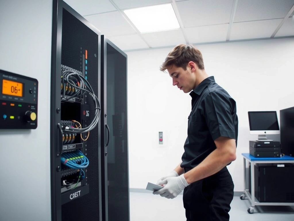 Serverovna – tým pracuje v tišším režimu